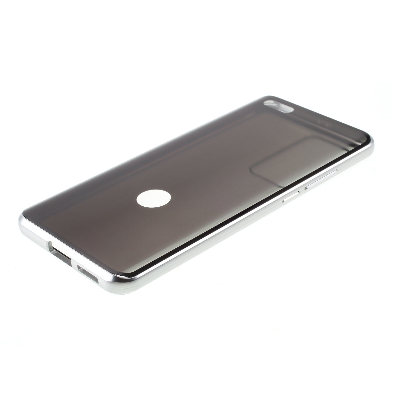 Detachable Magnetic Metal Frame + Double-sided Tempered Glass Anti-peep Shell Case for Huawei P40 Pro