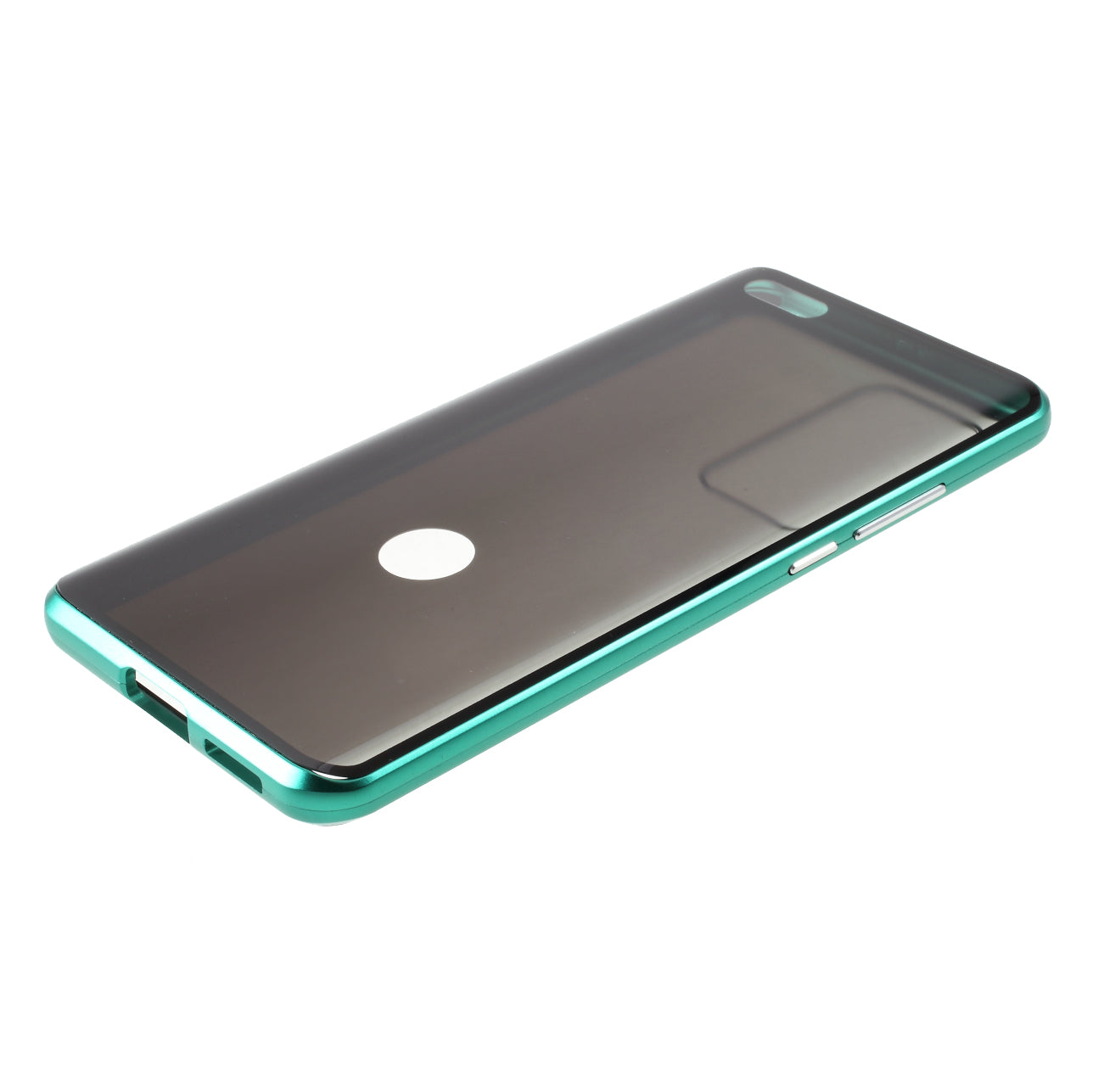 Detachable Magnetic Metal Frame + Double-sided Tempered Glass Anti-peep Shell Case for Huawei P40 Pro