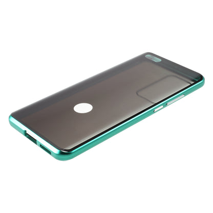 Detachable Magnetic Metal Frame + Double-sided Tempered Glass Anti-peep Shell Case for Huawei P40 Pro