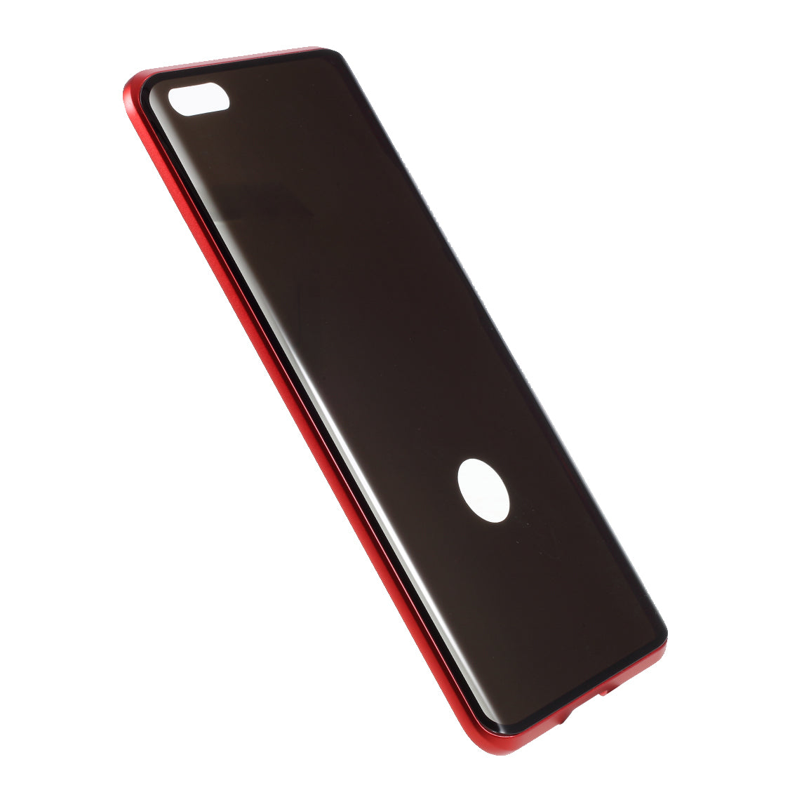 Detachable Magnetic Metal Frame + Double-sided Tempered Glass Anti-peep Shell Case for Huawei P40 Pro