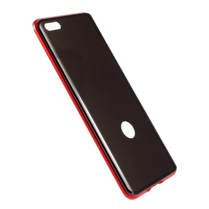 Detachable Magnetic Metal Frame + Double-sided Tempered Glass Anti-peep Shell Case for Huawei P40 Pro