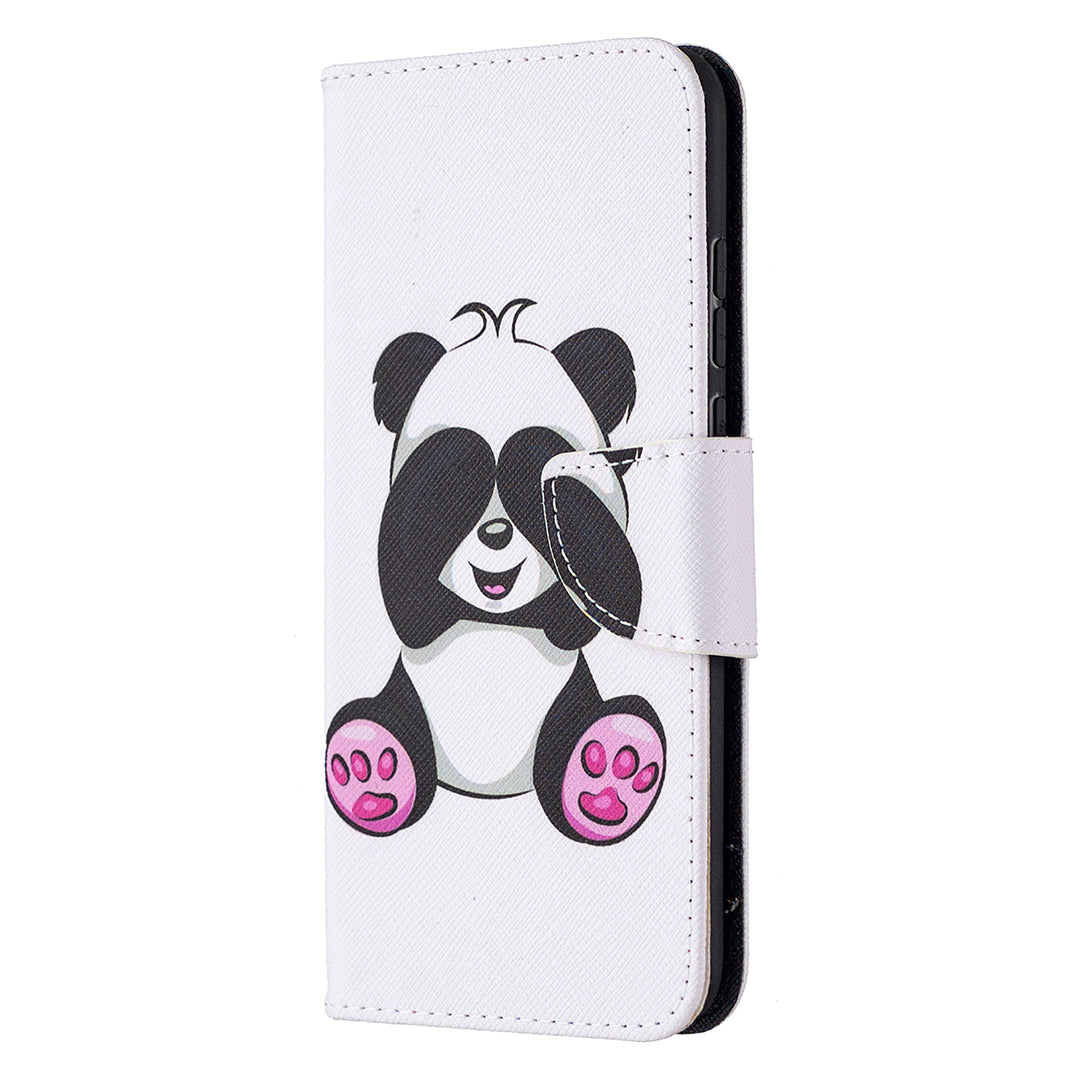 Pattern Printing Wallet Stand Leather Mobile Phone Shell for Honor 9X Lite
