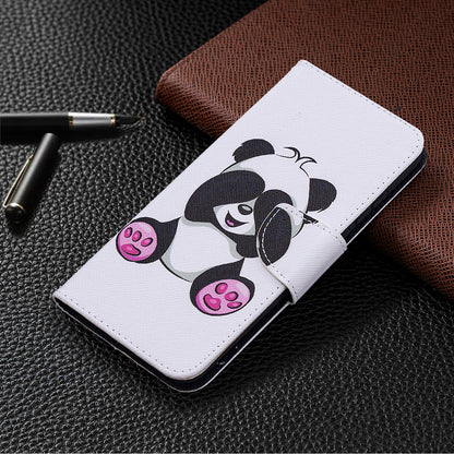 Pattern Printing Wallet Stand Leather Mobile Phone Shell for Honor 9X Lite