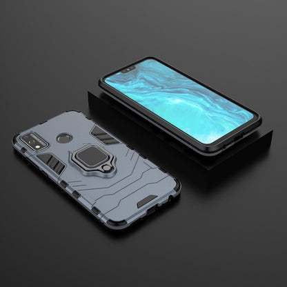 Ring Holder Kickstand Hybrid PC + TPU Combo Shell Case for Honor 9X Lite