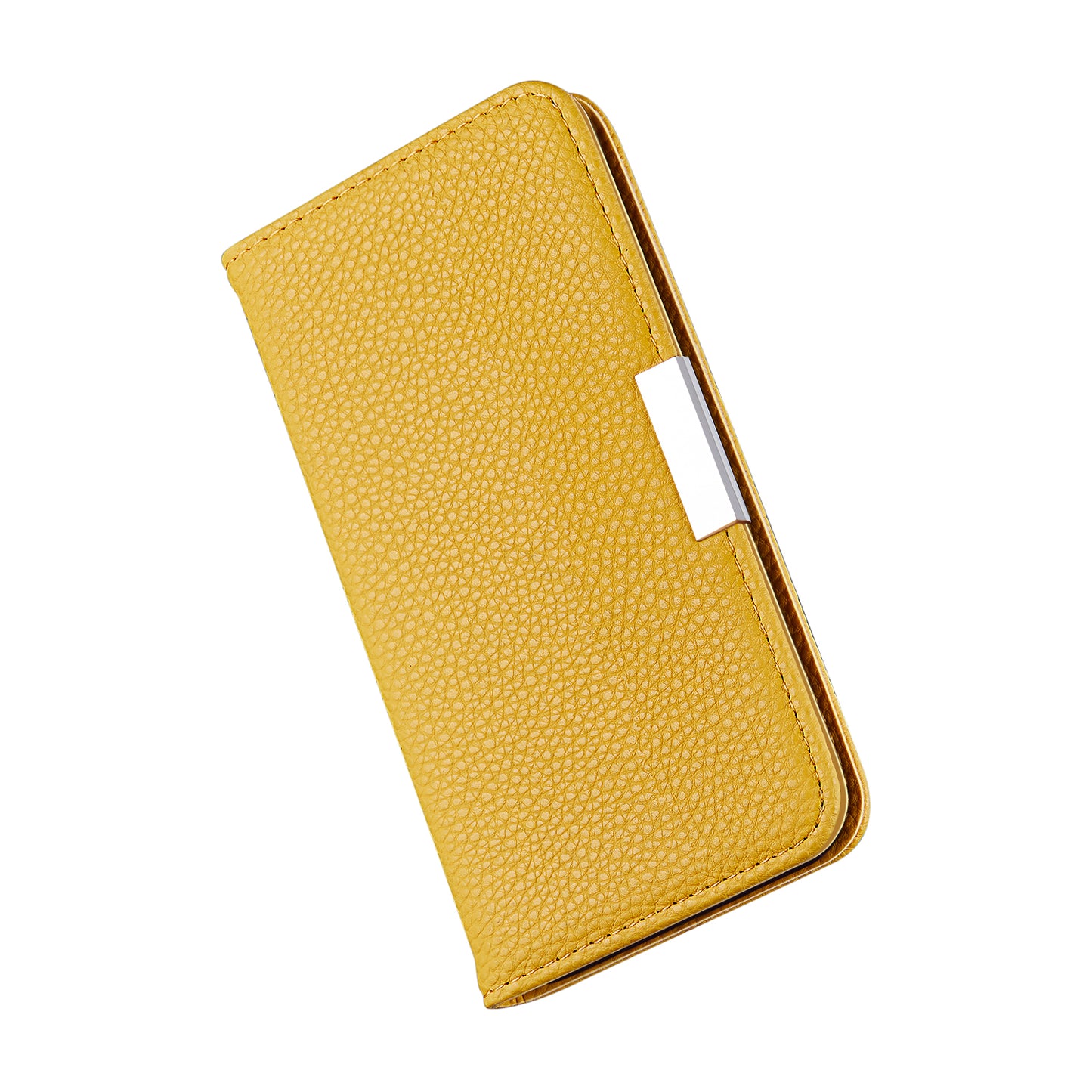 Litchi Skin Auto-absorbed Leather Stand Cover with Card Slots Shell for Huawei P40 Pro