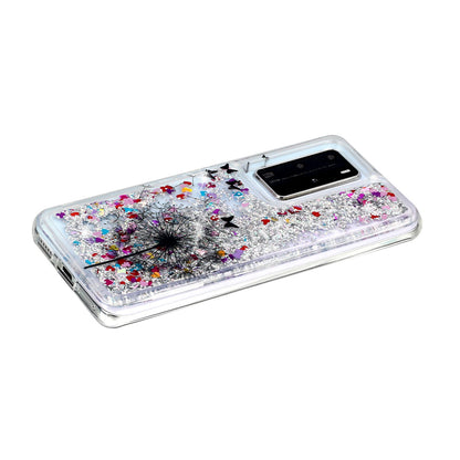 Pattern Printing Glitter Powder Quicksand TPU Back Shell for Huawei P40 Pro