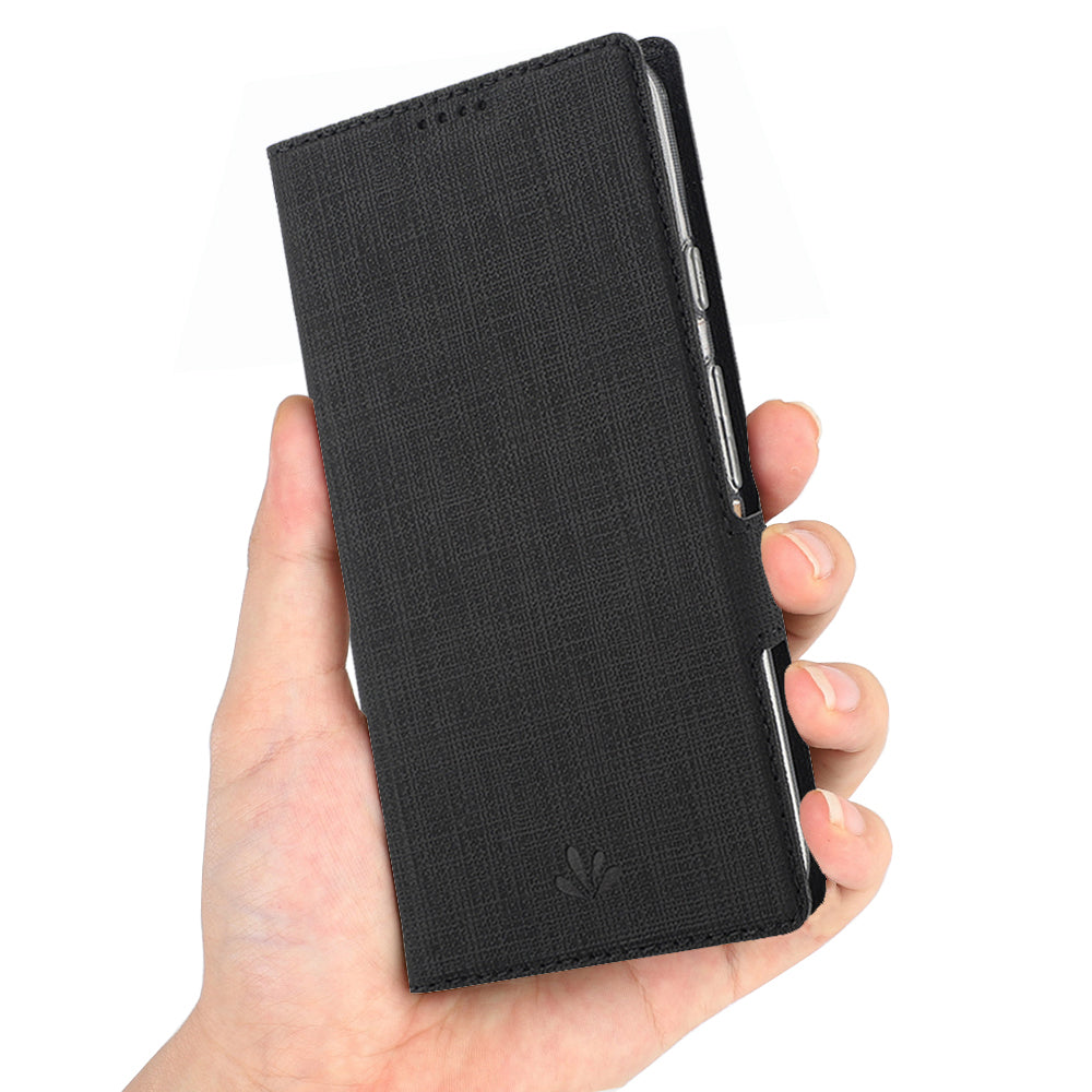 VILI DMK Cross Texture Double Magnetic Clasp Leather Wallet Stand Case for Huawei P40 Pro Plus