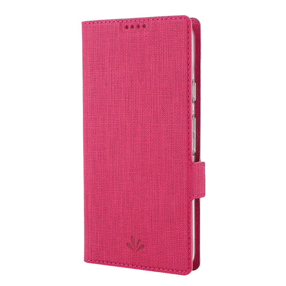 VILI DMK Cross Texture Double Magnetic Clasp Leather Wallet Stand Case for Huawei P40 Pro Plus