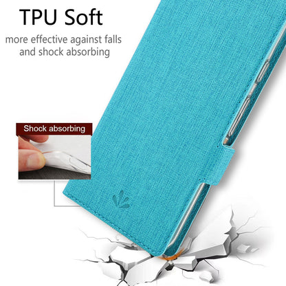 VILI DMK Cross Texture Double Magnetic Clasp Leather Wallet Stand Case for Huawei P40 Pro Plus