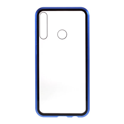 Detachable Magnetic Metal Frame + Protection Tempered Glass Anti-peep Cover for Huawei P40 lite E/Y7p/Honor 9C