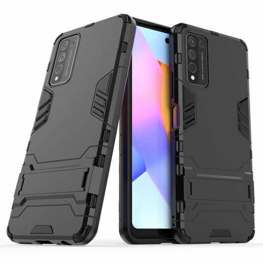 PC + TPU Hybrid with Kickstand Phone Protective Cover for Honor 10X Lite
