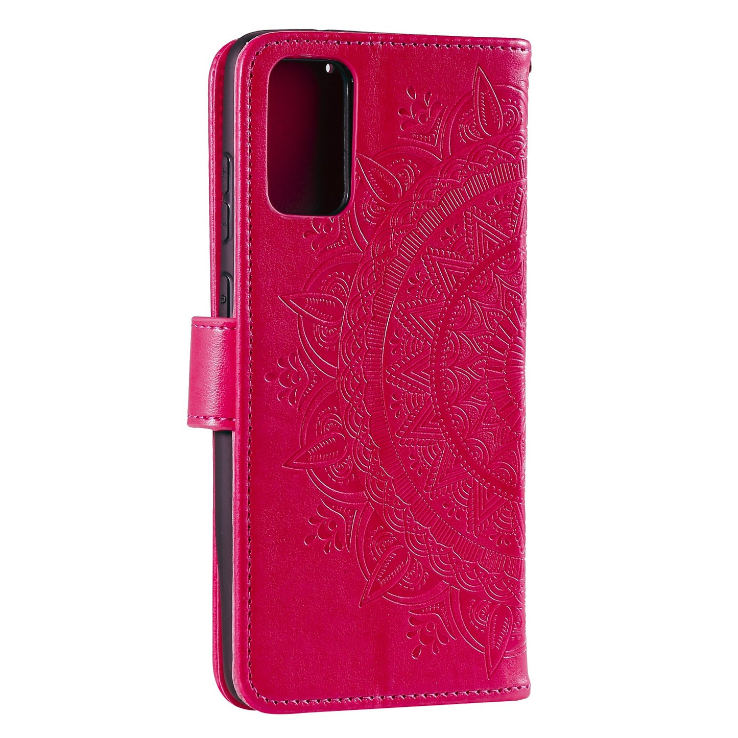 Imprinted Mandala Flower Wallet Leather Case with Strap for Honor 10X Lite
