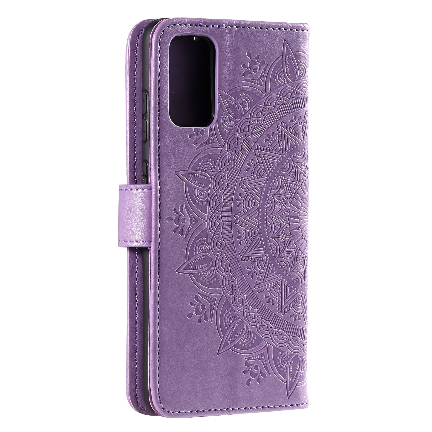 Imprinted Mandala Flower Wallet Leather Case with Strap for Honor 10X Lite