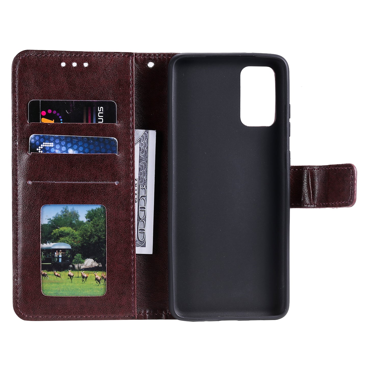 Imprinted Mandala Flower Wallet Leather Case with Strap for Honor 10X Lite