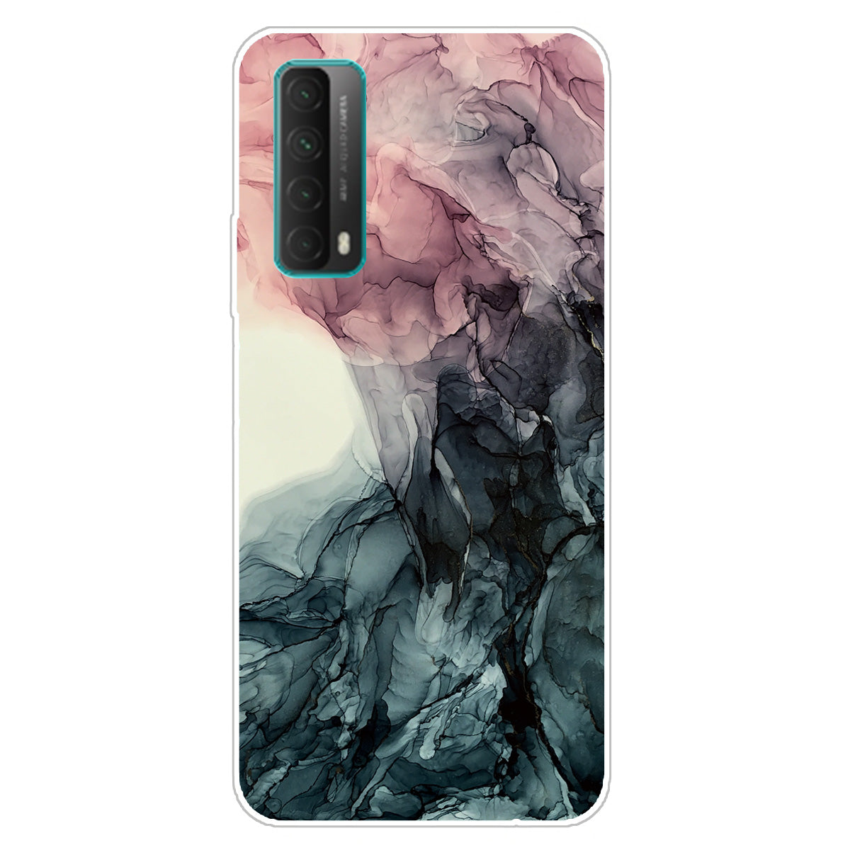 Marble Pattern Printing Design TPU Case for Huawei P Smart 2021 / Y7a