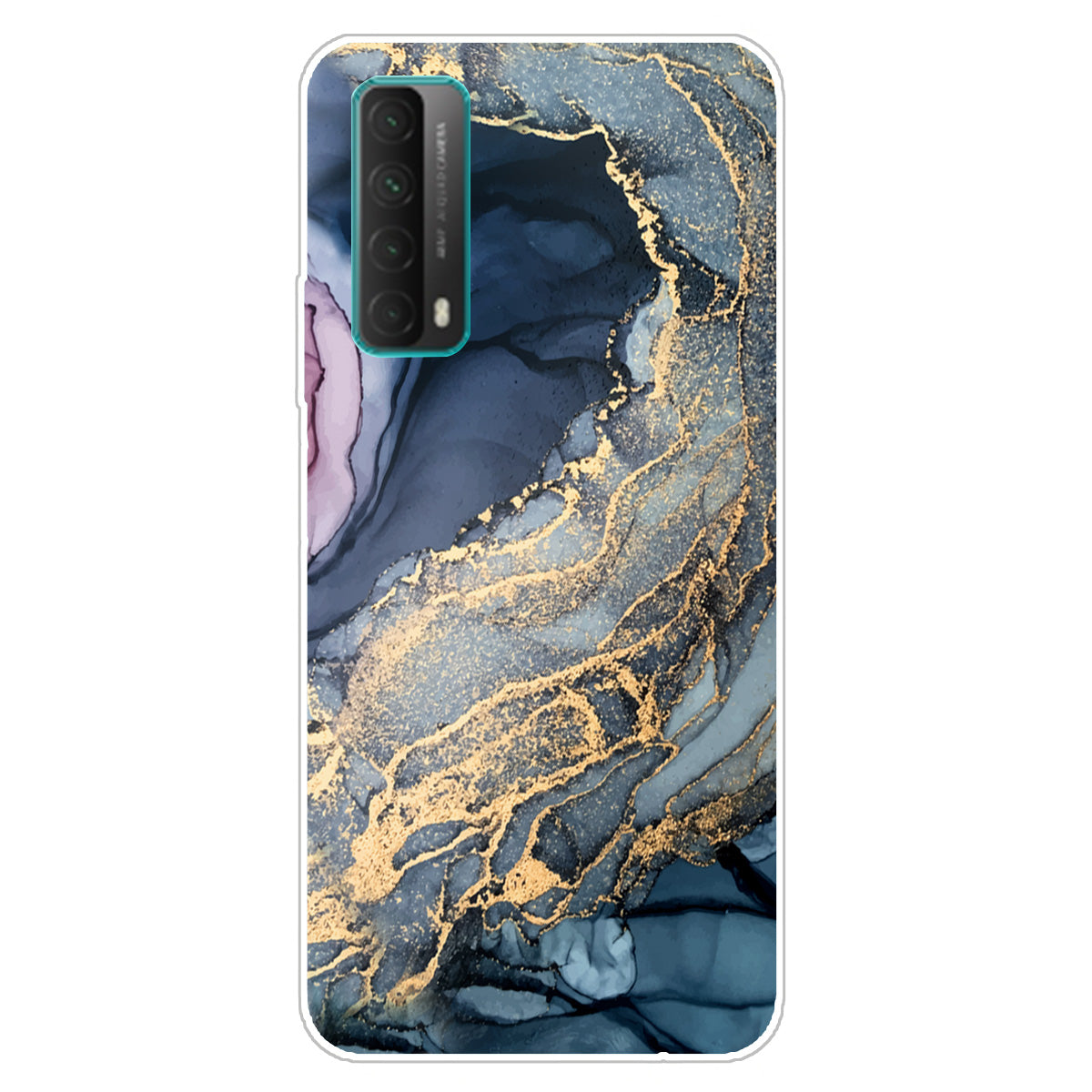 Marble Pattern Printing Design TPU Case for Huawei P Smart 2021 / Y7a