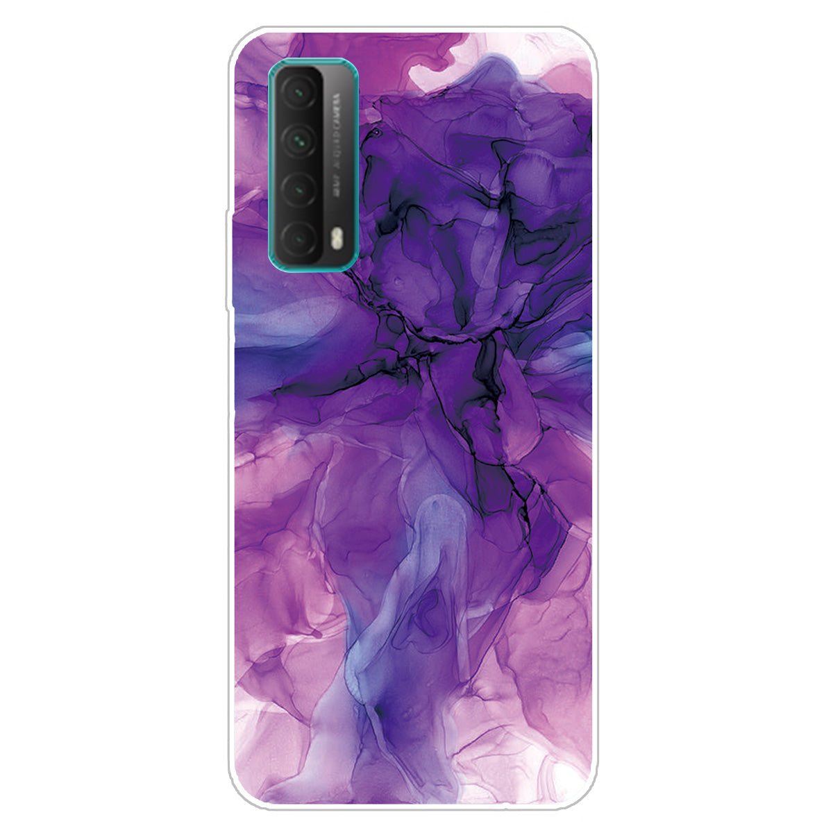 Marble Pattern Printing Design TPU Case for Huawei P Smart 2021 / Y7a