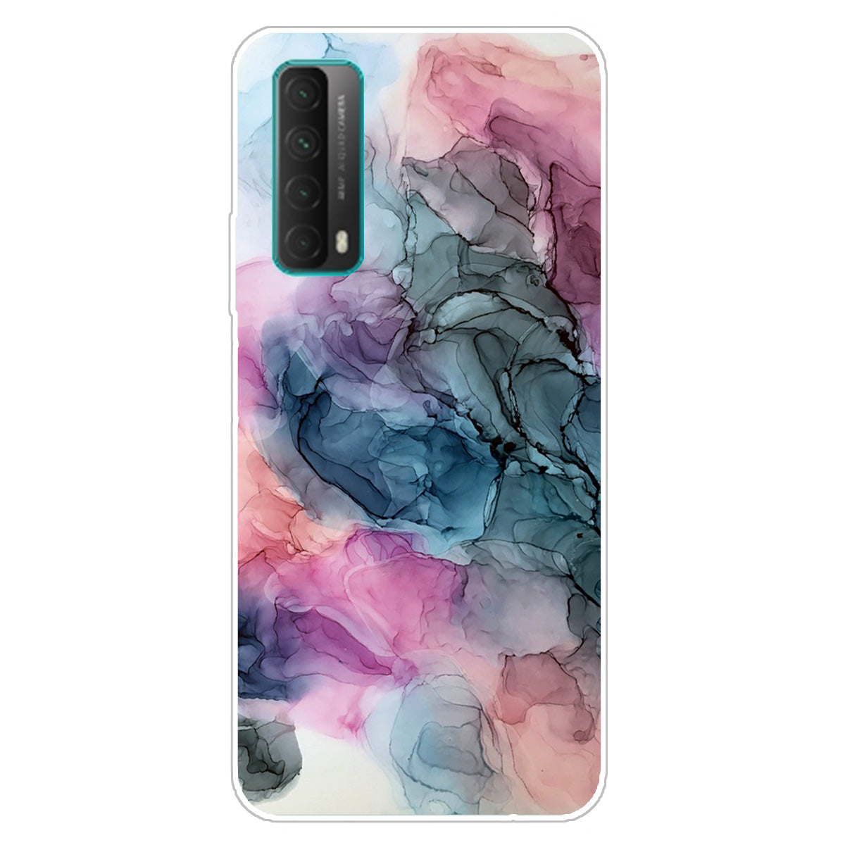 Marble Pattern Printing Design TPU Case for Huawei P Smart 2021 / Y7a