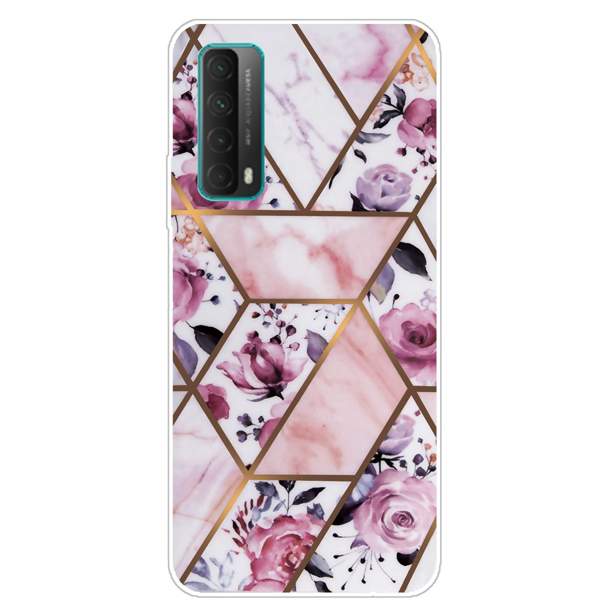 Marble Pattern Printing Design TPU Case for Huawei P Smart 2021 / Y7a