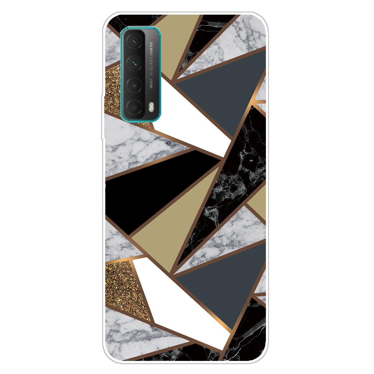 Marble Pattern Printing Design TPU Case for Huawei P Smart 2021 / Y7a