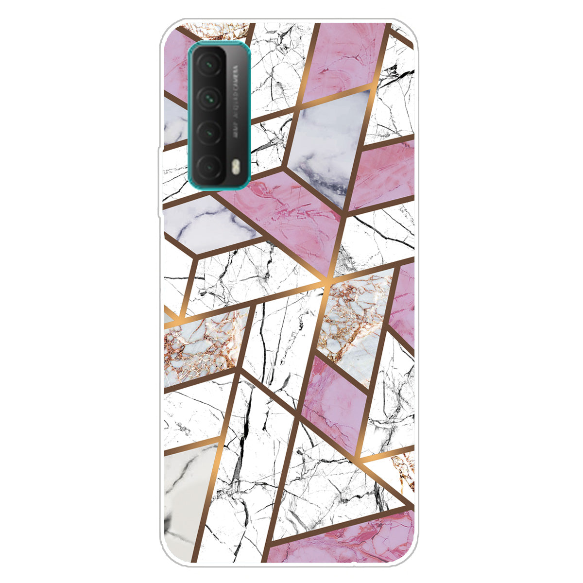 Marble Pattern Printing Design TPU Case for Huawei P Smart 2021 / Y7a