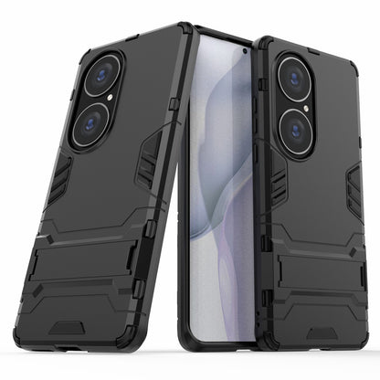 2 in 1 Kickstand Design Hybrid Phone Protector Full Protection Cover Case for Huawei P50 Pro