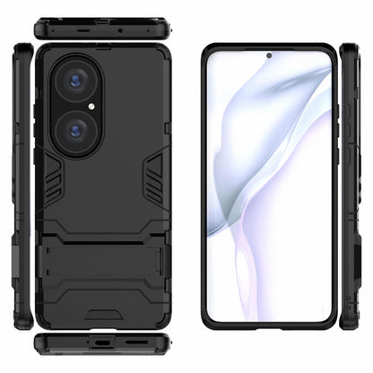 2 in 1 Kickstand Design Hybrid Phone Protector Full Protection Cover Case for Huawei P50 Pro