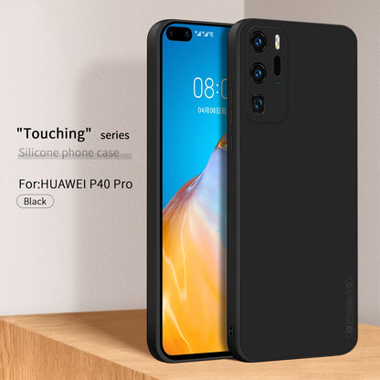 PINWUYO Soft Silicone Protective Mobile Phone Back Case Cover for Huawei P40 Pro