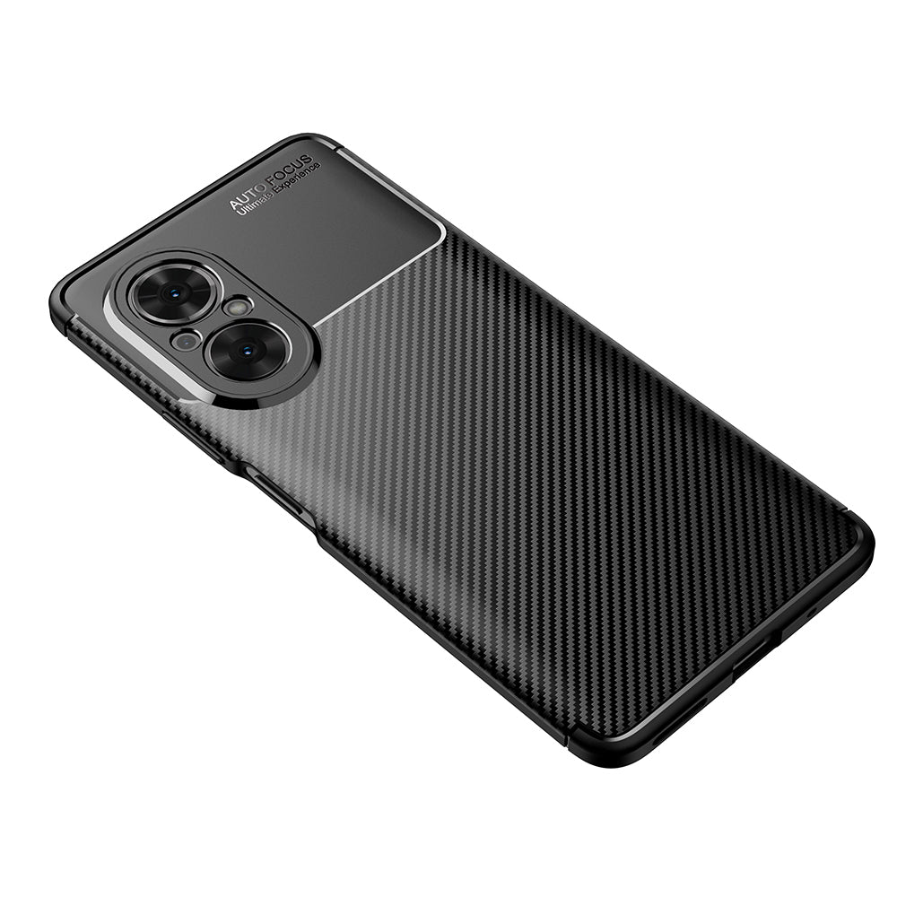 Anti-scratch Shock Absorption Carbon Fiber Texture Design TPU Case for Honor 50 SE