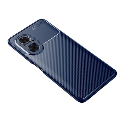 Anti-scratch Shock Absorption Carbon Fiber Texture Design TPU Case for Honor 50 SE