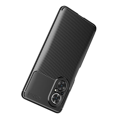 Anti-scratch Shock Absorption Carbon Fiber Texture Design TPU Case for Honor 50 SE