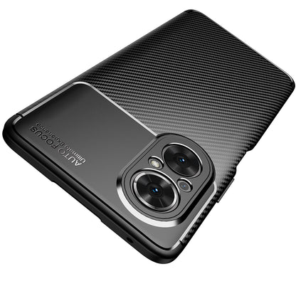Anti-scratch Shock Absorption Carbon Fiber Texture Design TPU Case for Honor 50 SE