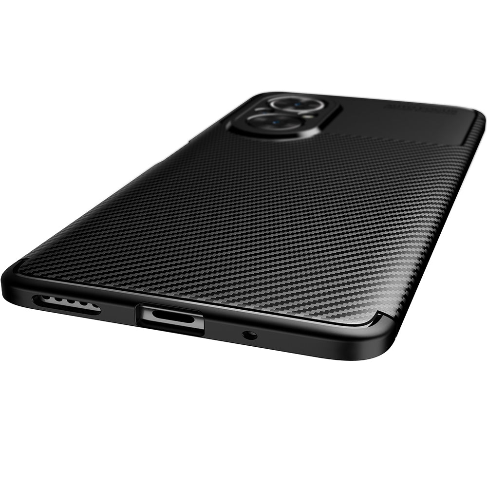 Anti-scratch Shock Absorption Carbon Fiber Texture Design TPU Case for Honor 50 SE