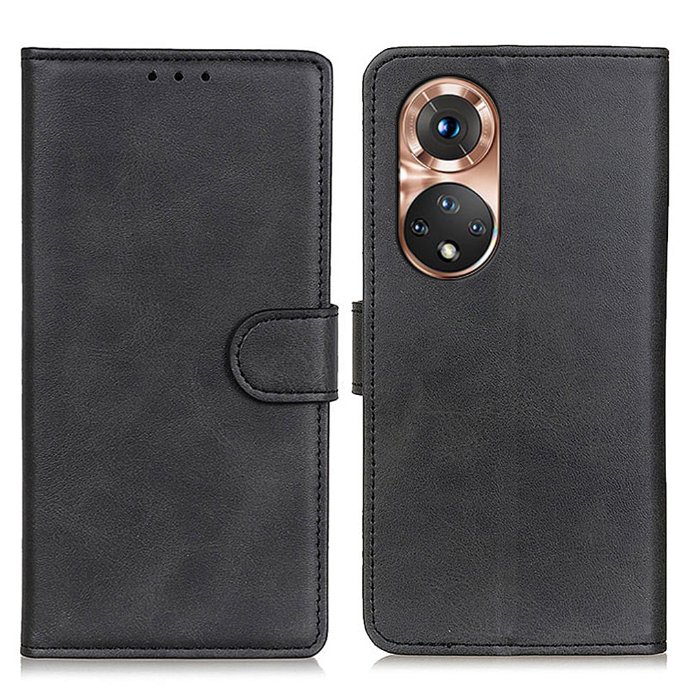 Shockproof TPU + PU Leather Wallet Stand Phone Case for Honor 50