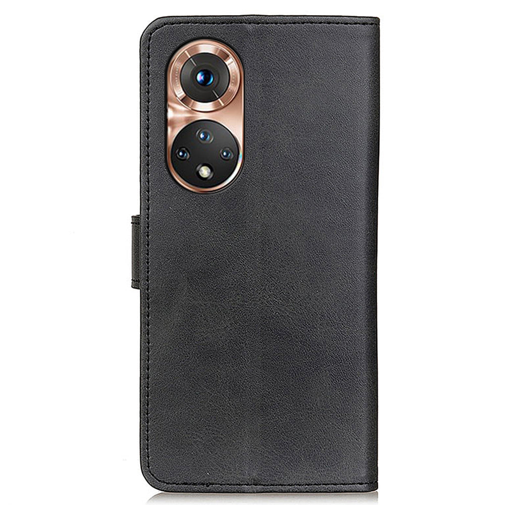 Shockproof TPU + PU Leather Wallet Stand Phone Case for Honor 50