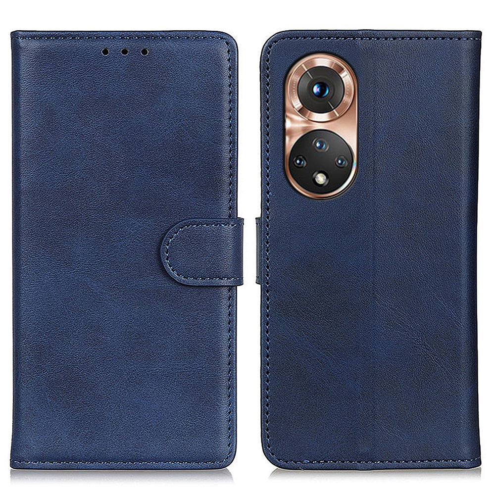 Shockproof TPU + PU Leather Wallet Stand Phone Case for Honor 50