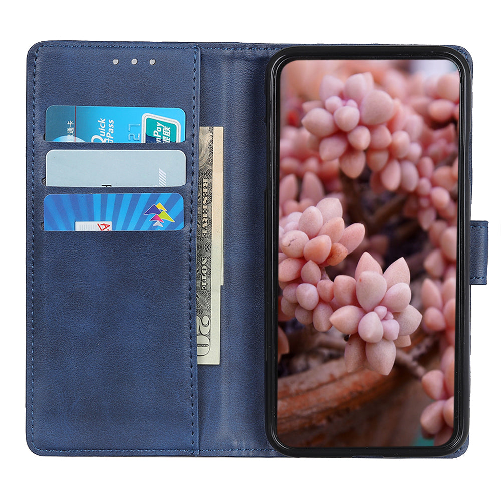Shockproof TPU + PU Leather Wallet Stand Phone Case for Honor 50