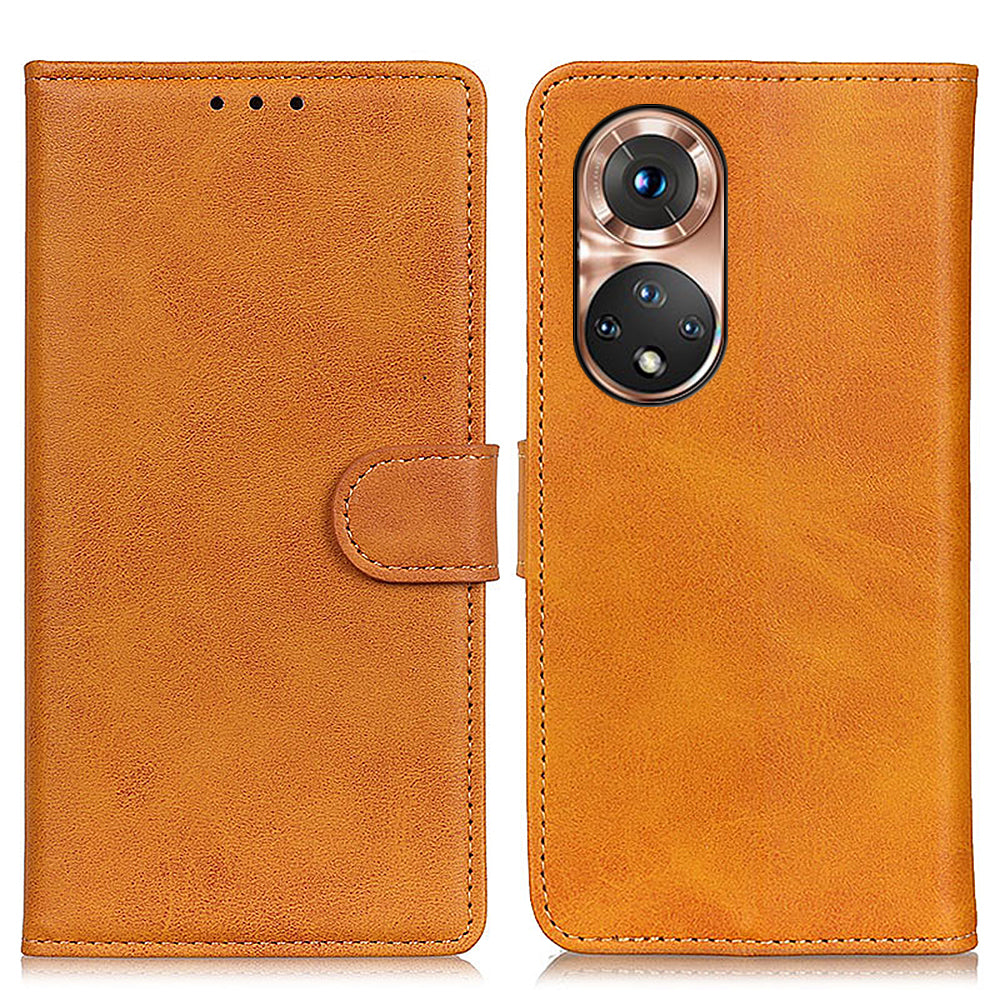 Shockproof TPU + PU Leather Wallet Stand Phone Case for Honor 50