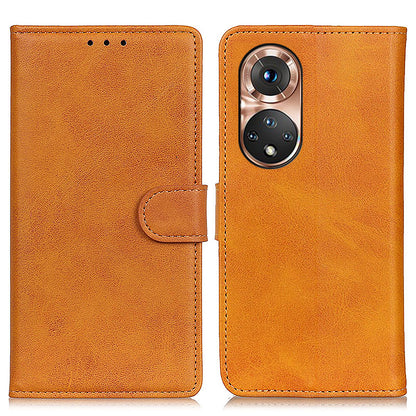 Shockproof TPU + PU Leather Wallet Stand Phone Case for Honor 50