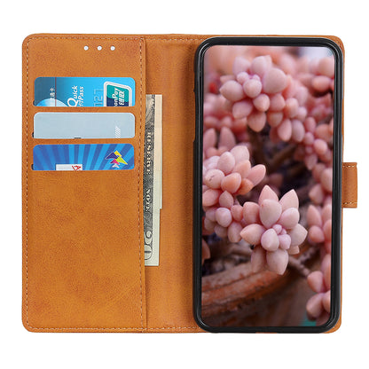 Shockproof TPU + PU Leather Wallet Stand Phone Case for Honor 50
