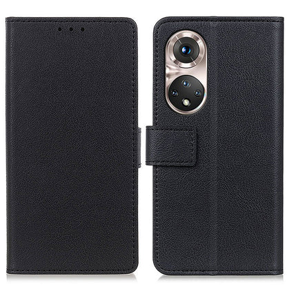 Stand Wallet Design PU Leather Phone Case for Honor 50 Pro