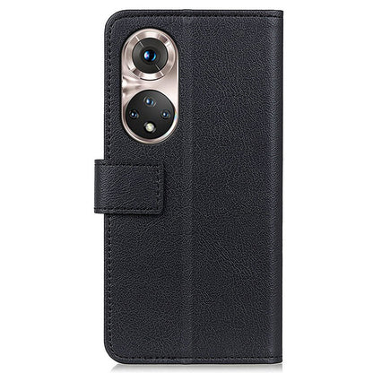 Stand Wallet Design PU Leather Phone Case for Honor 50 Pro