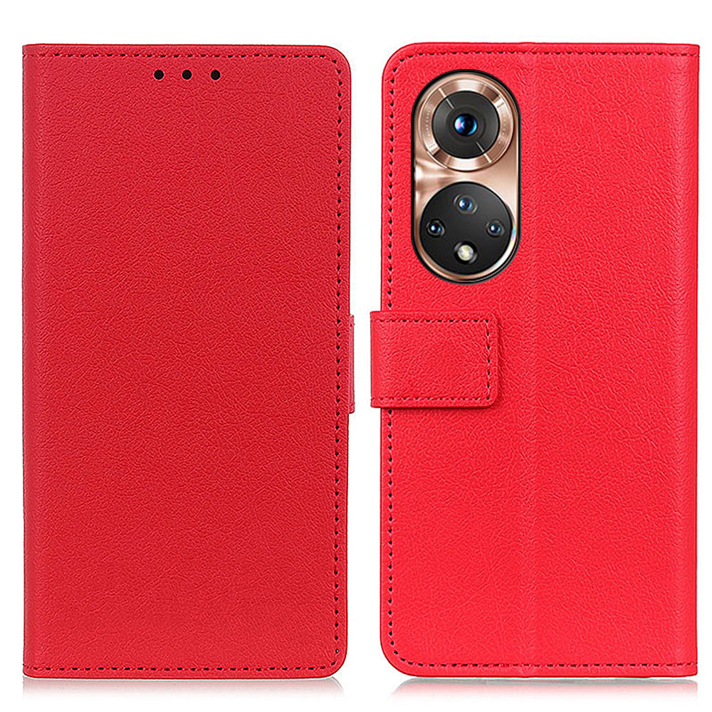 Full Protection PU Leather Wallet Stand Phone Case for Honor 50