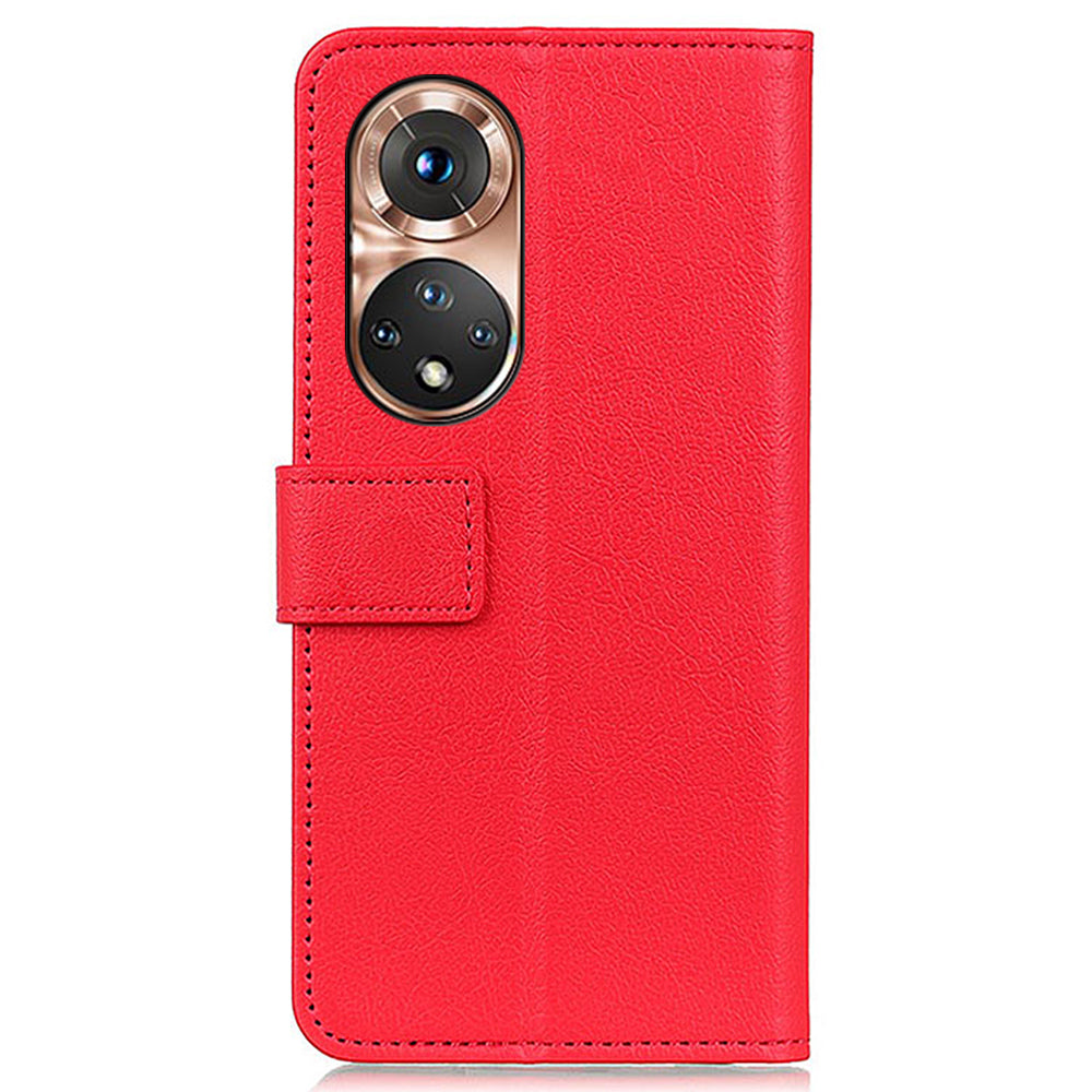 Full Protection PU Leather Wallet Stand Phone Case for Honor 50