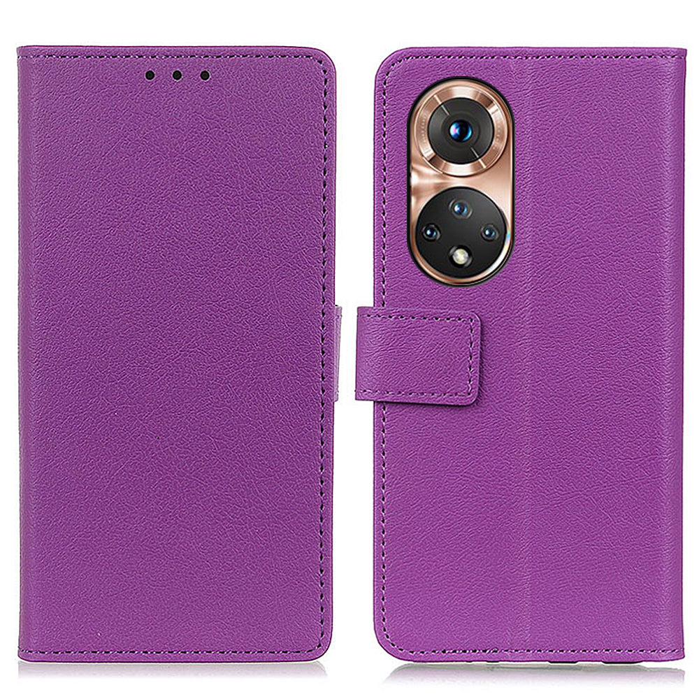 Full Protection PU Leather Wallet Stand Phone Case for Honor 50