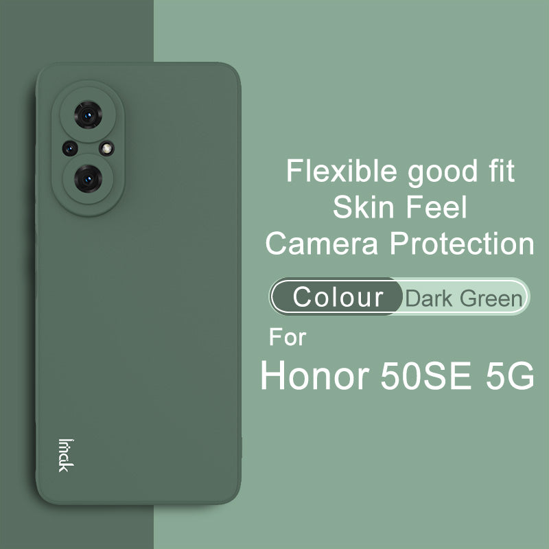 IMAK UC-4 Series Soft Protection Straight Frame Cell Phone TPU Case for Honor 50 SE