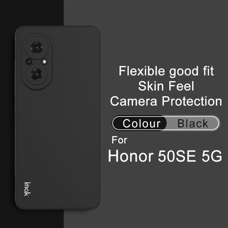IMAK UC-4 Series Soft Protection Straight Frame Cell Phone TPU Case for Honor 50 SE