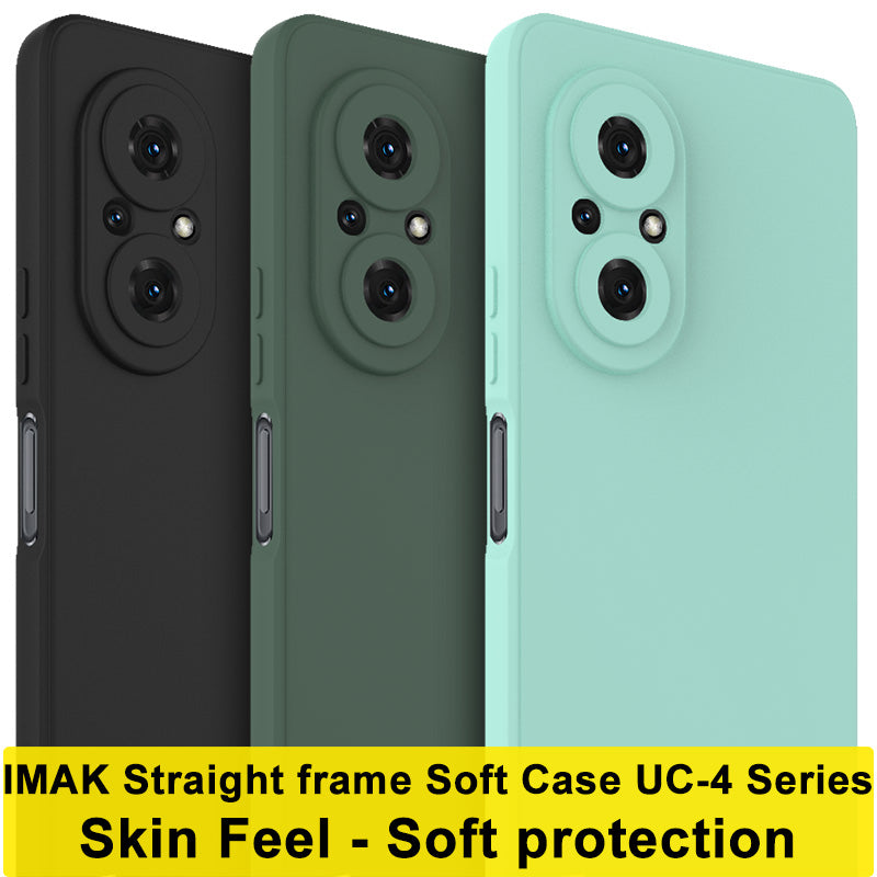 IMAK UC-4 Series Soft Protection Straight Frame Cell Phone TPU Case for Honor 50 SE
