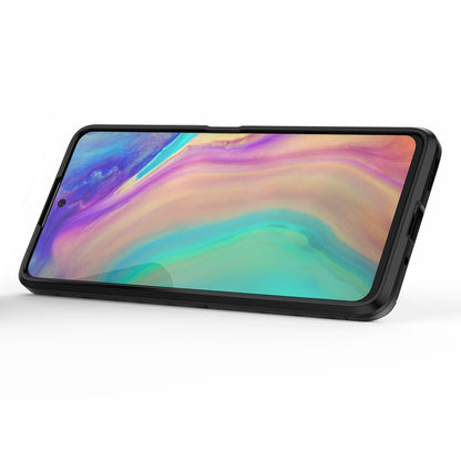 PC + TPU Ring Holder Kickstand Design Shell Cell Phone Hybrid Case Cover for Honor 50 SE