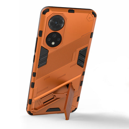 PC + TPU Hybrid Phone Case Shockproof Cover with Kickstand for Honor 50